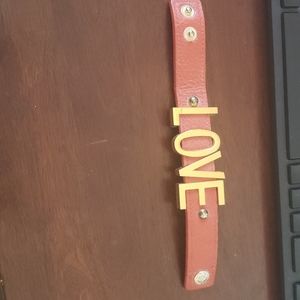 Bcbgeneration love bracelet